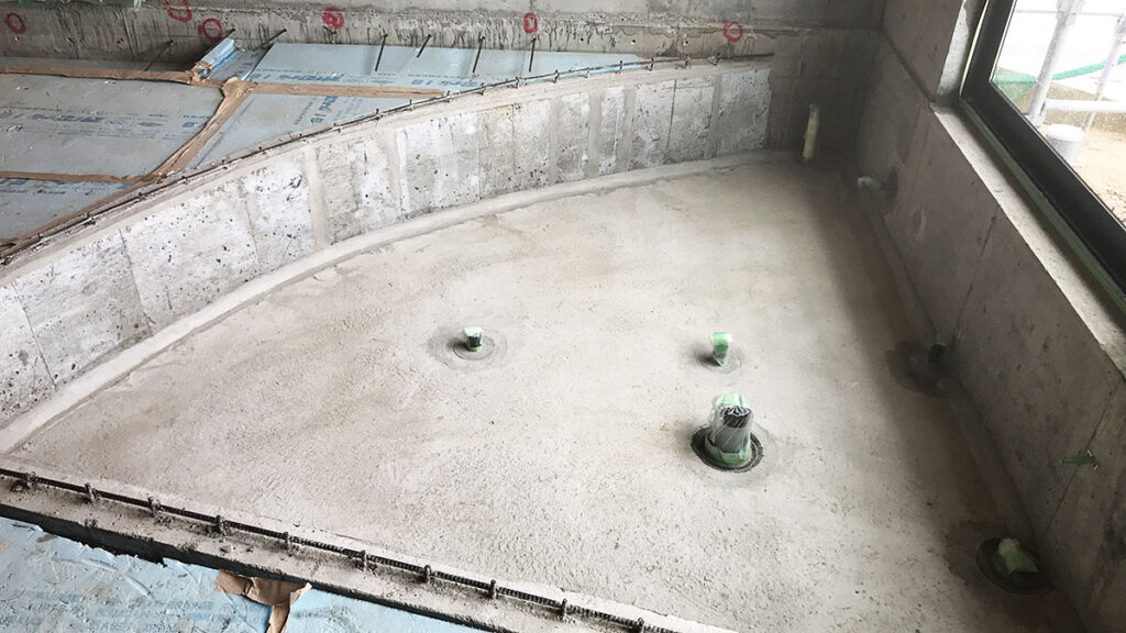 アスファルト防水(熱工法)施工前
